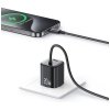 USAMS Ładowarka sieciowa JC Series CC261 20W GaN Fast Charger wbudowanykabel USB-C czarna